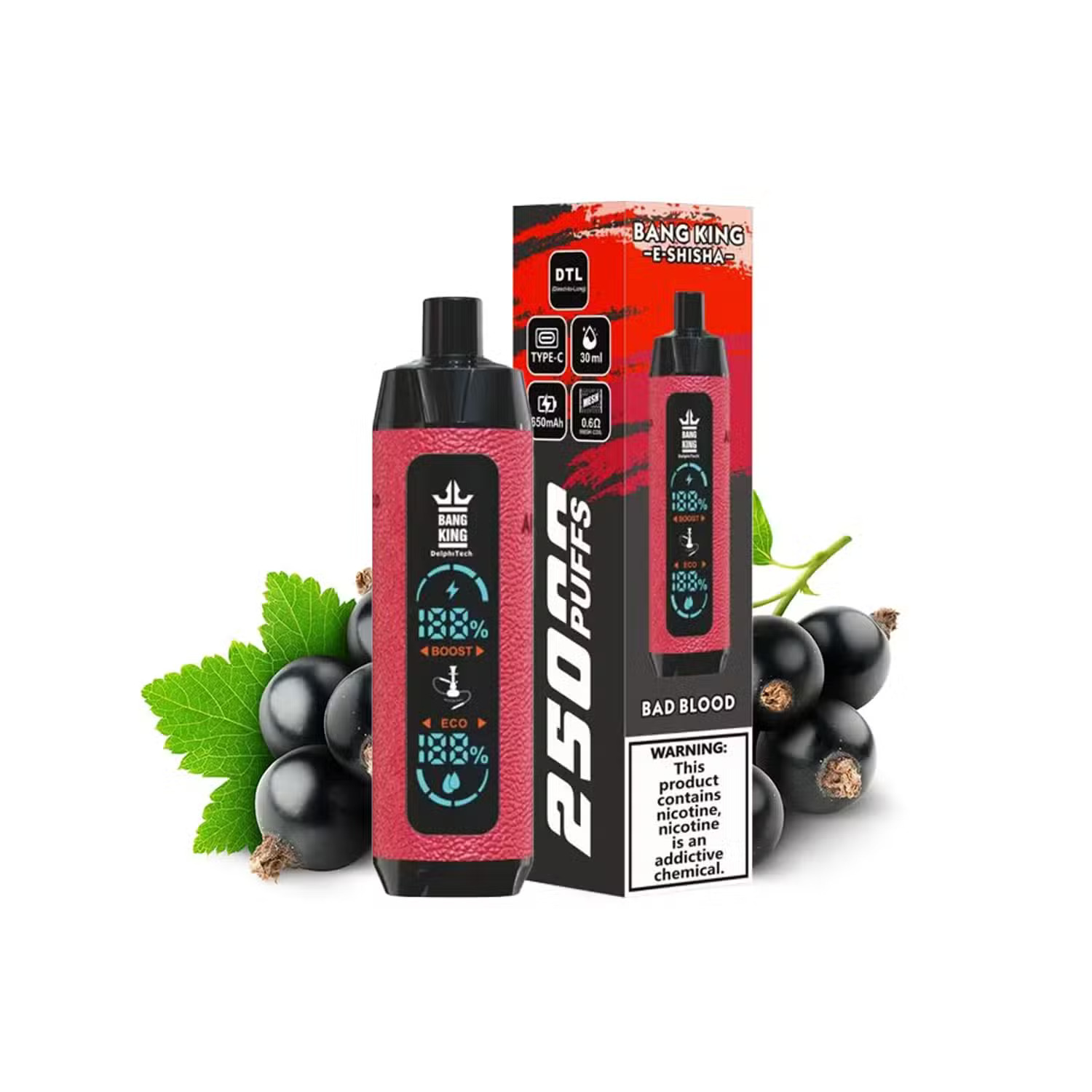 Bang King Shisha 25000 Puffs Disposable Vape Pen - Image 2
