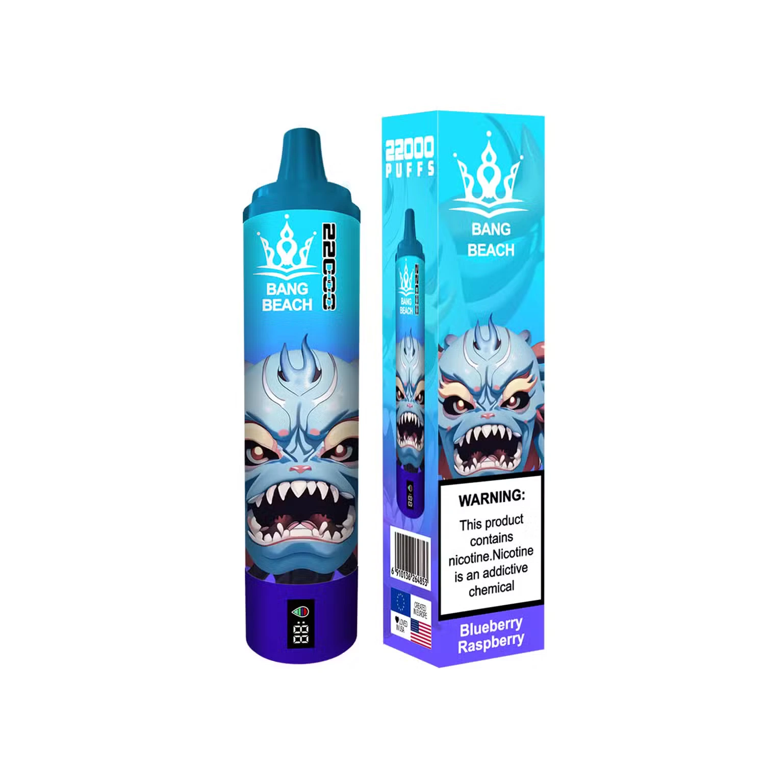 Bang Beach 22k Puffs LED Display Disposable Vape - Image 9