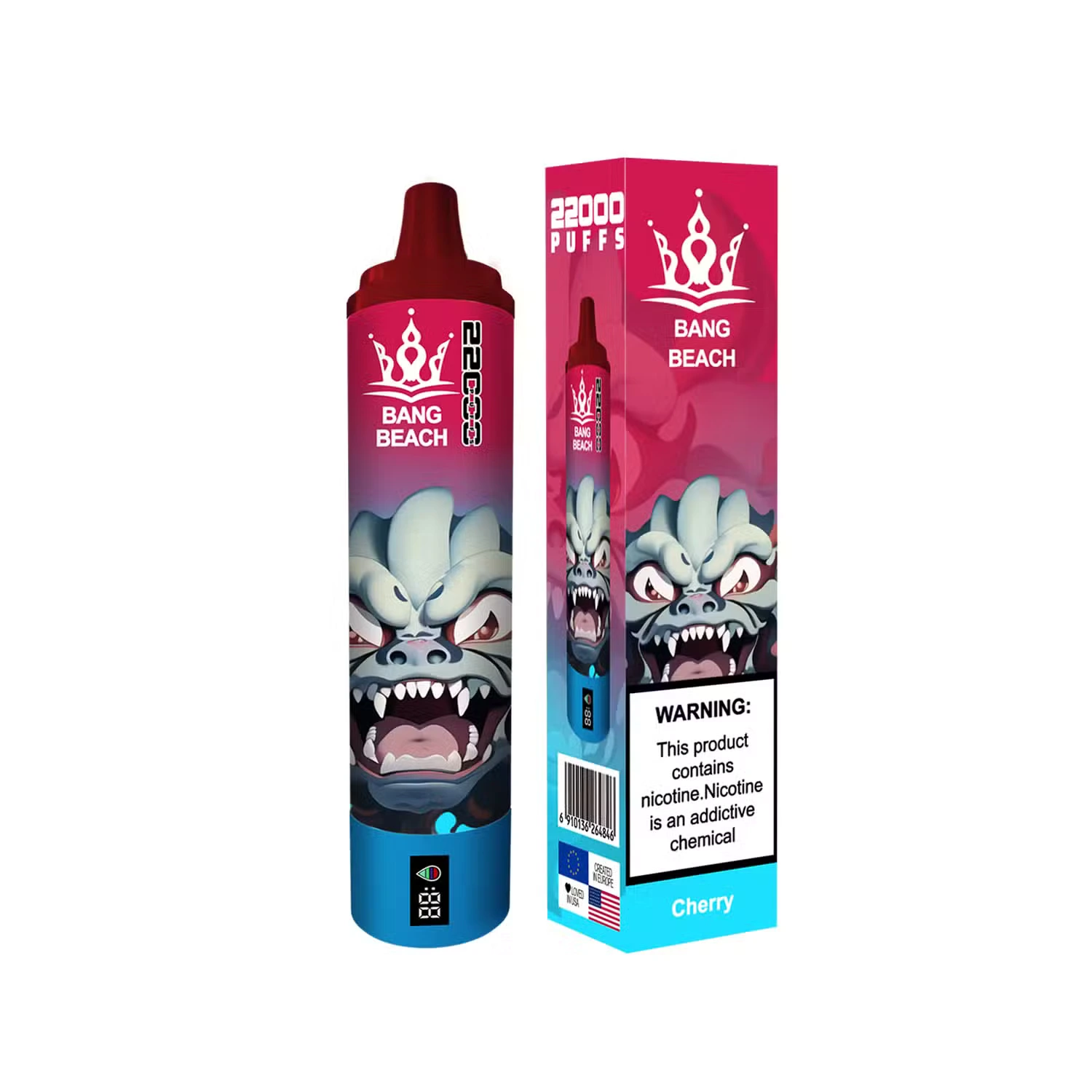 Bang Beach 22k Puffs LED Display Disposable Vape - Image 8