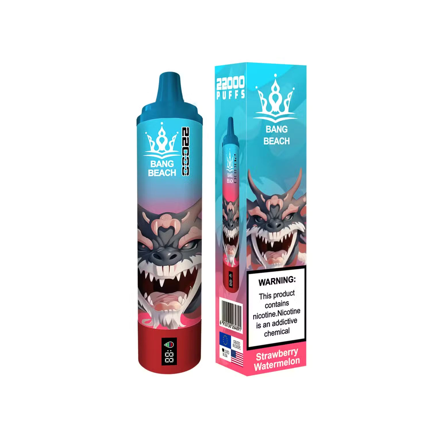 Bang Beach 22k Puffs LED Display Disposable Vape