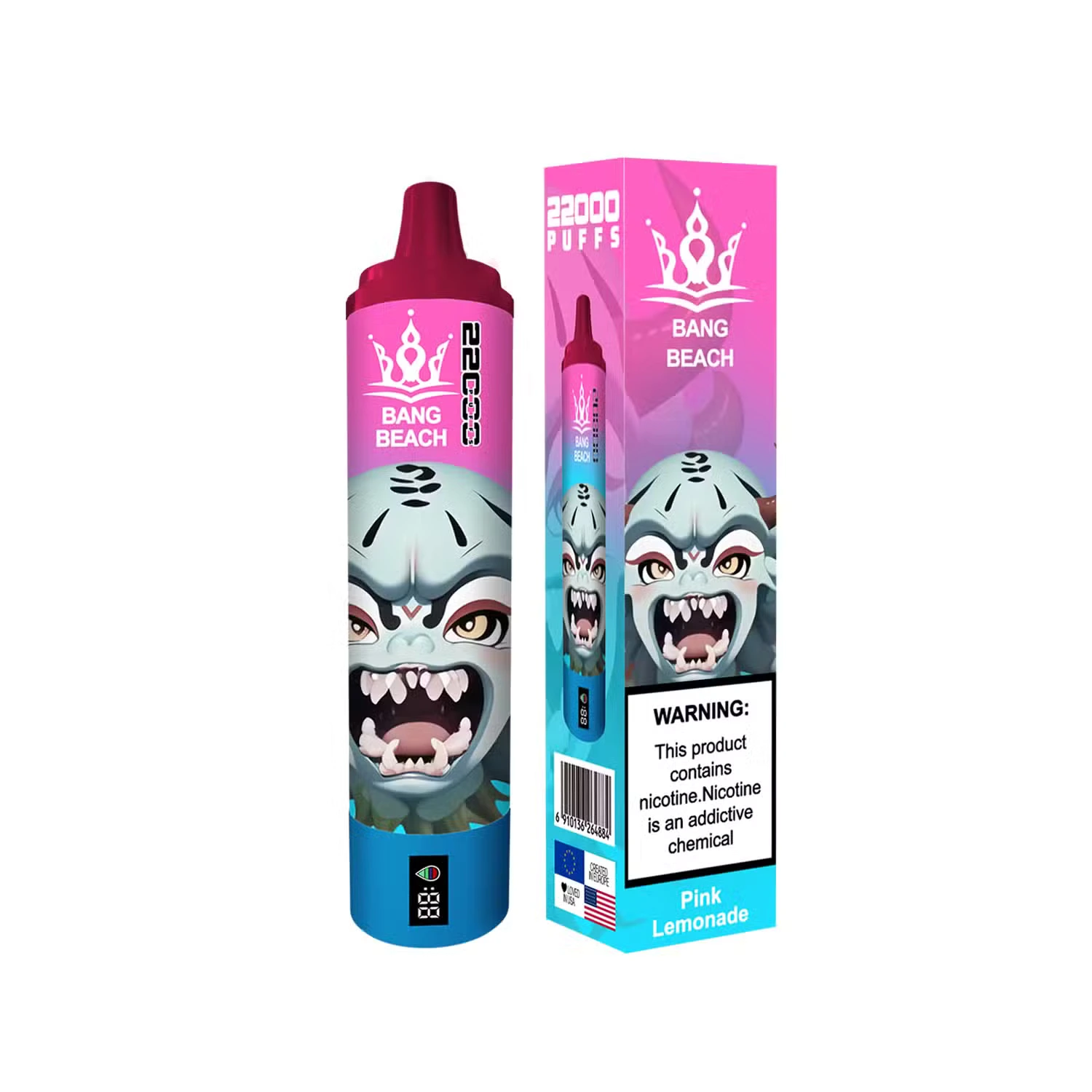 Bang Beach 22k Puffs LED Display Disposable Vape - Image 3
