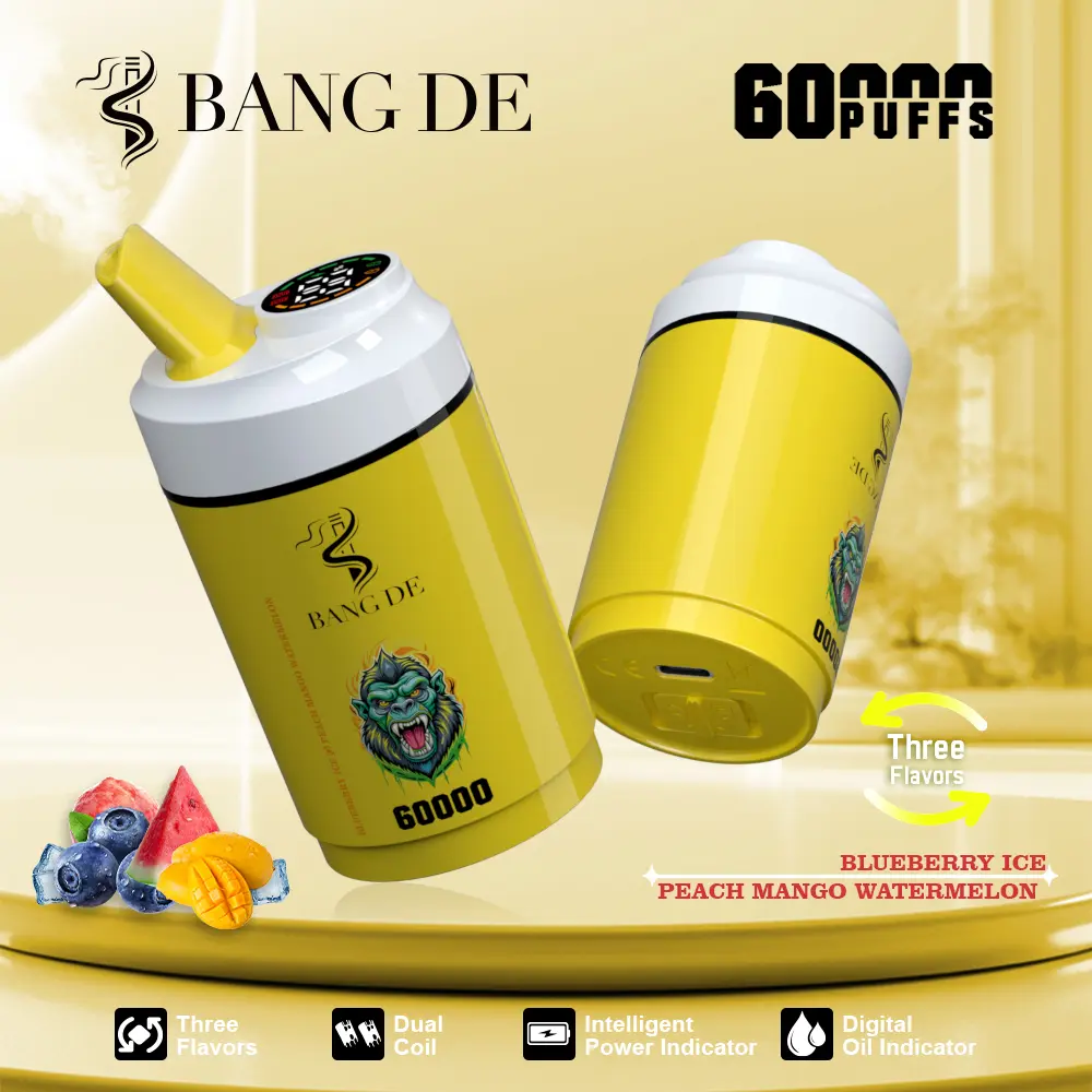 Bang DE 60000 60k Puffs 3 in 1 Flavor Disposable Vape - Image 3