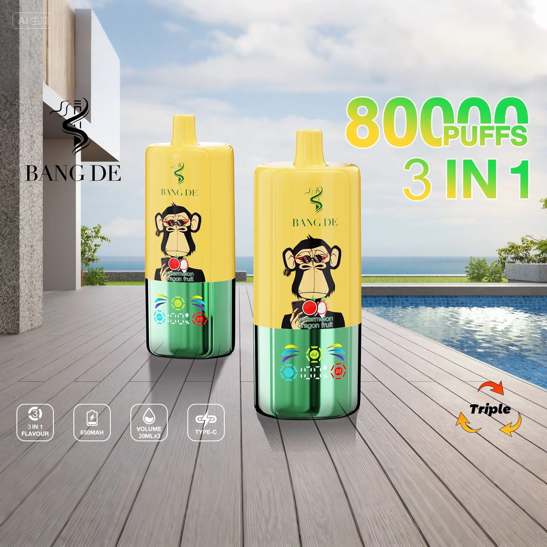 Bang DE 80000 Disposable Vape 80k Puff - Image 8