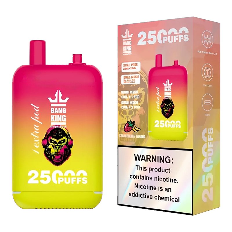 Bang King 25000 | 25K Puffs 12 in 1 Flavors - Image 2