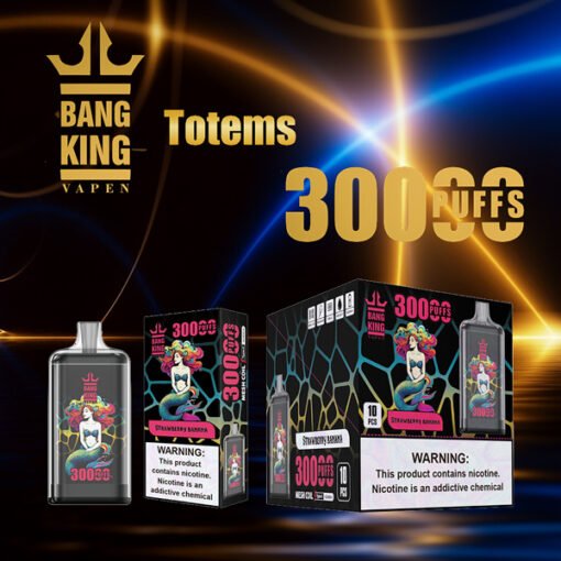 Bang King Crystal Vape 2% 3% 5% Nicotine Disposable Vape 30k Puffs - Image 6