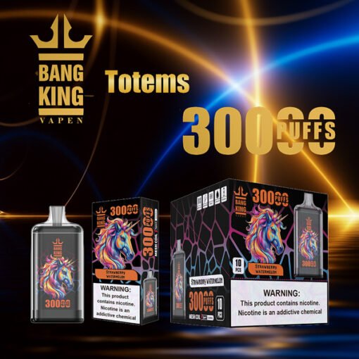 Bang King Crystal Vape 2% 3% 5% Nicotine Disposable Vape 30k Puffs - Image 7