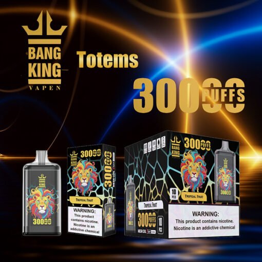 Bang King Crystal Vape 2% 3% 5% Nicotine Disposable Vape 30k Puffs - Image 8