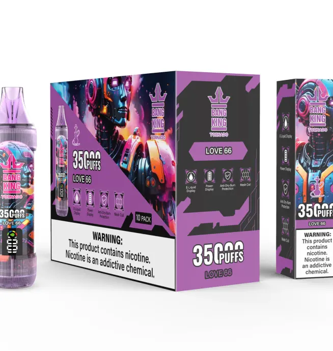 Bang King Tornado 35000 Puffs LED Display Disposable Vape - Image 5