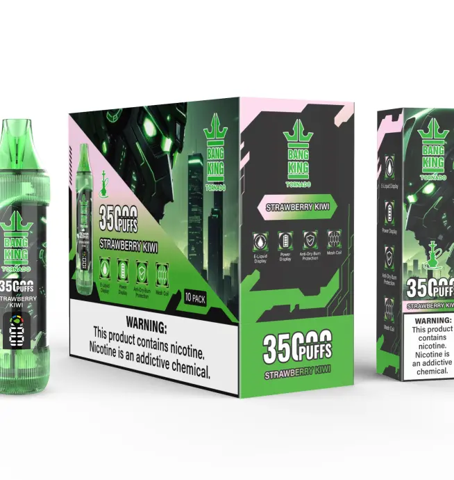 Bang King Tornado 35000 Puffs LED Display Disposable Vape - Image 4