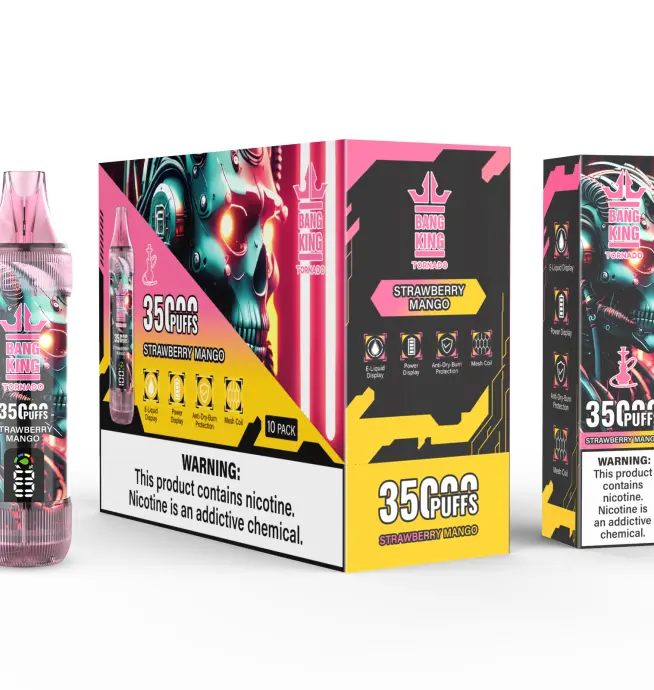 Bang King Tornado 35000 Puffs LED Display Disposable Vape - Image 3