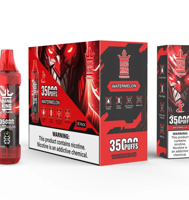 Bang King Tornado 35000 Puffs LED Display Disposable Vape - Image 2