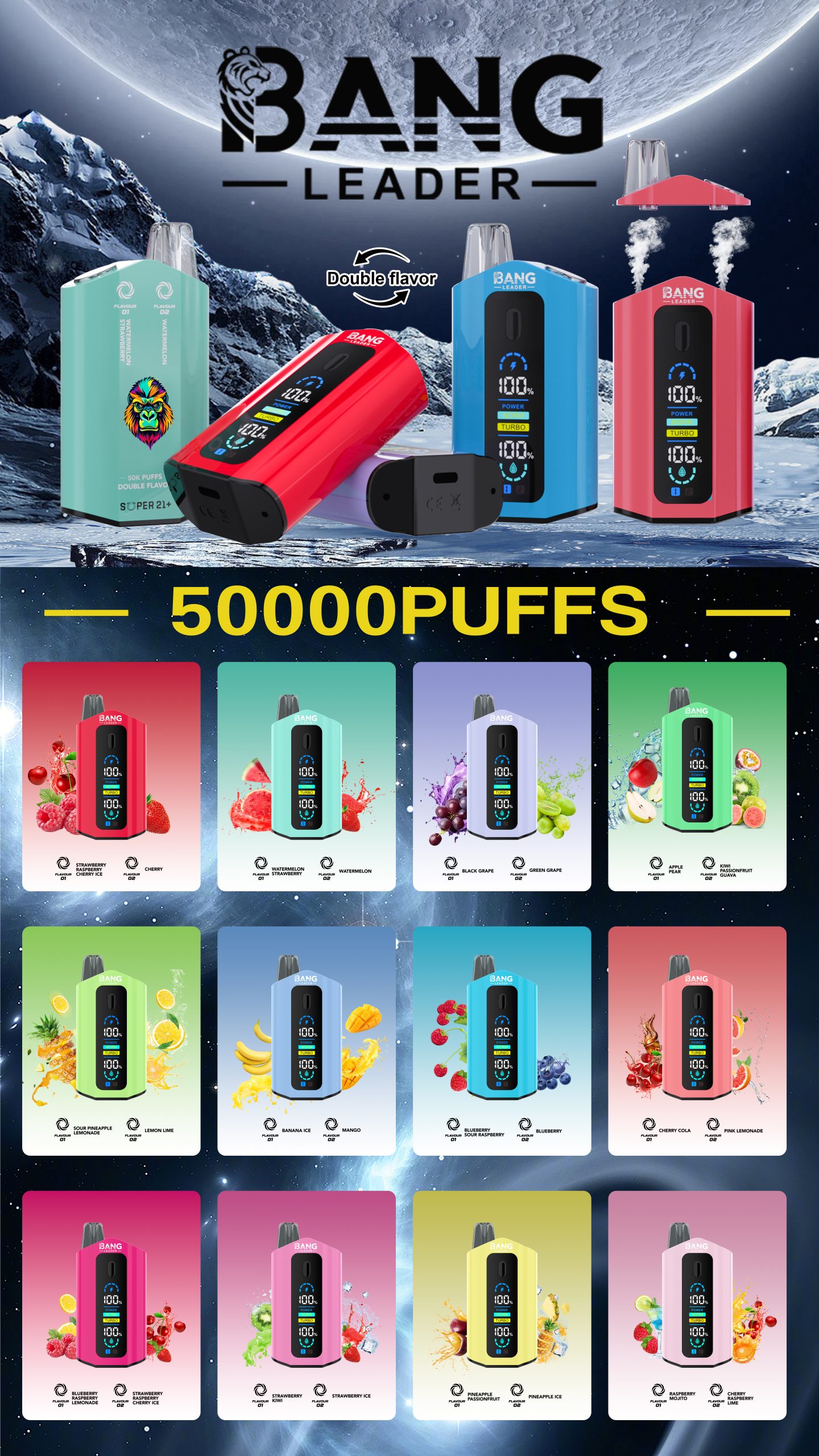Bang Leader 50000 Puffs Vape | 50k Puffs - Image 14