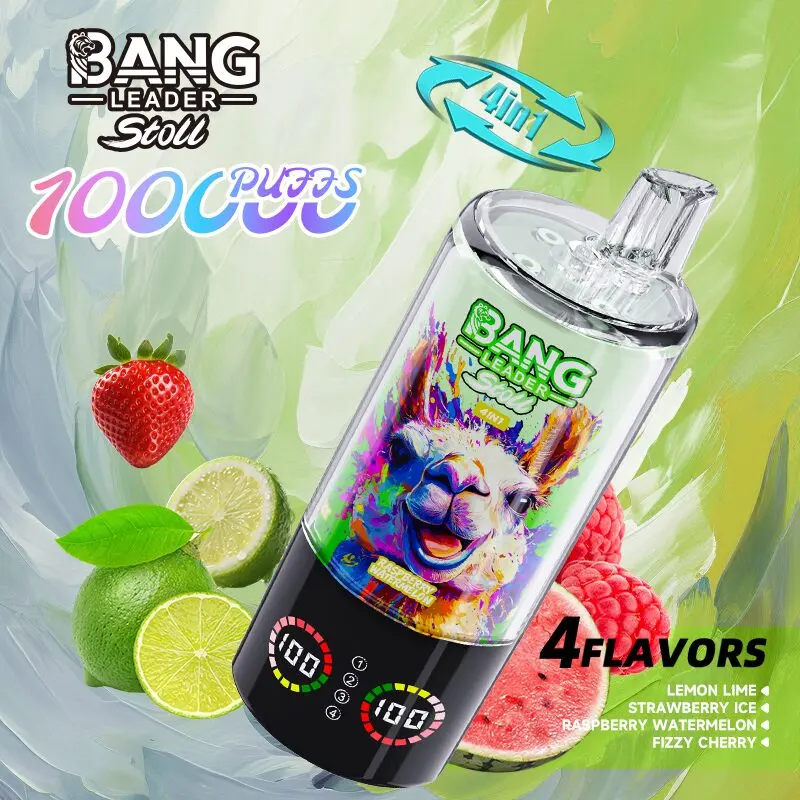 Bang Leader Stoll 100K 100000 Puffs 4 in 1 Flavors & LED Display Disposable Vape - Image 4