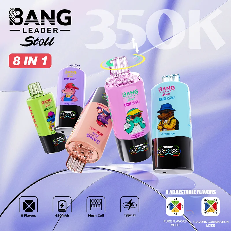 Bang Leader Stoll 350K Puffs 8-in-1 Disposable Vape - Image 7