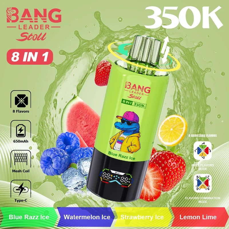 Bang Leader Stoll 350K Puffs 8-in-1 Disposable Vape - Image 3