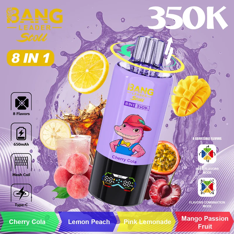 Bang Leader Stoll 350K Puffs 8-in-1 Disposable Vape - Image 4