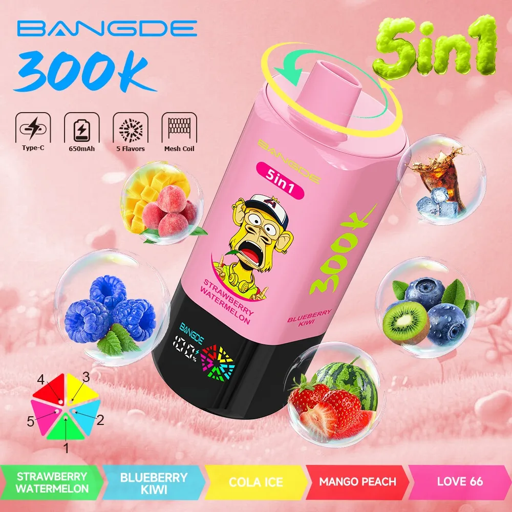 Bang DE 300k puffs5-in-1 Disposable Vape - Image 6