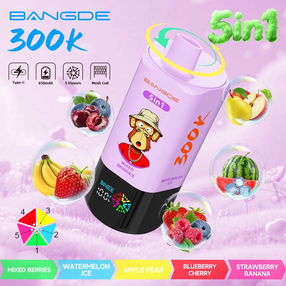 Bang DE 300k puffs5-in-1 Disposable Vape - Image 3