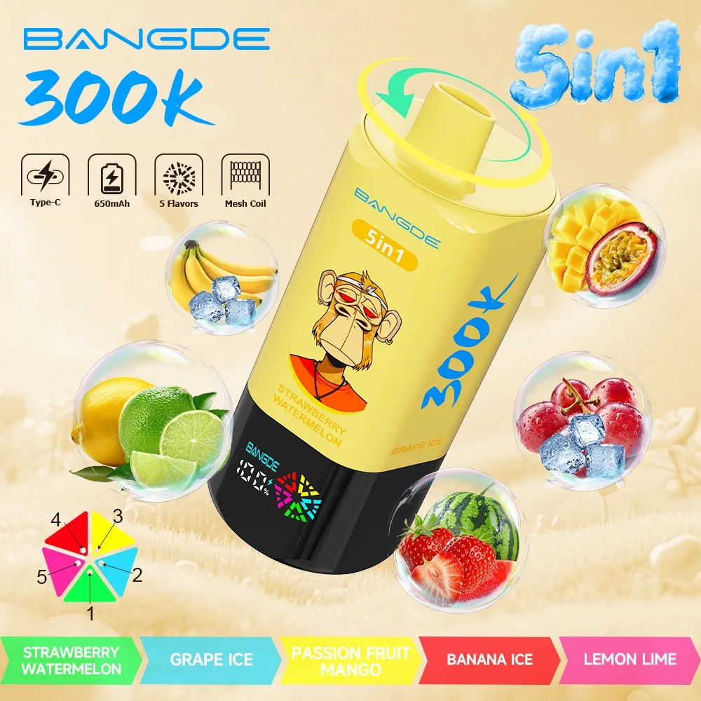 Bang DE 300k puffs5-in-1 Disposable Vape - Image 5