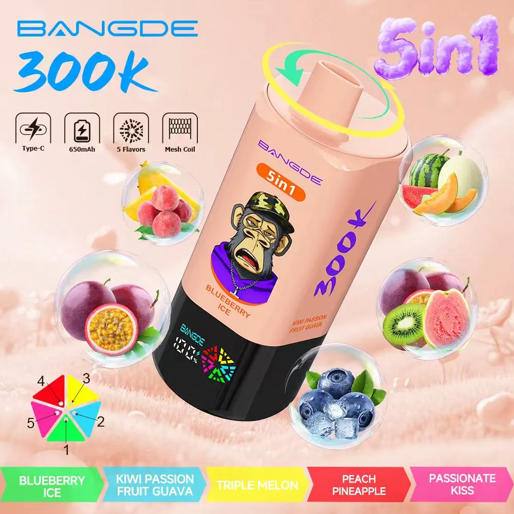 Bang DE 300k puffs5-in-1 Disposable Vape - Image 7