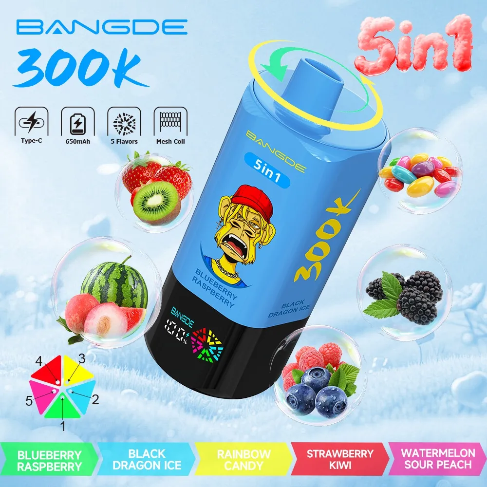 Bang DE 300k puffs5-in-1 Disposable Vape - Image 8