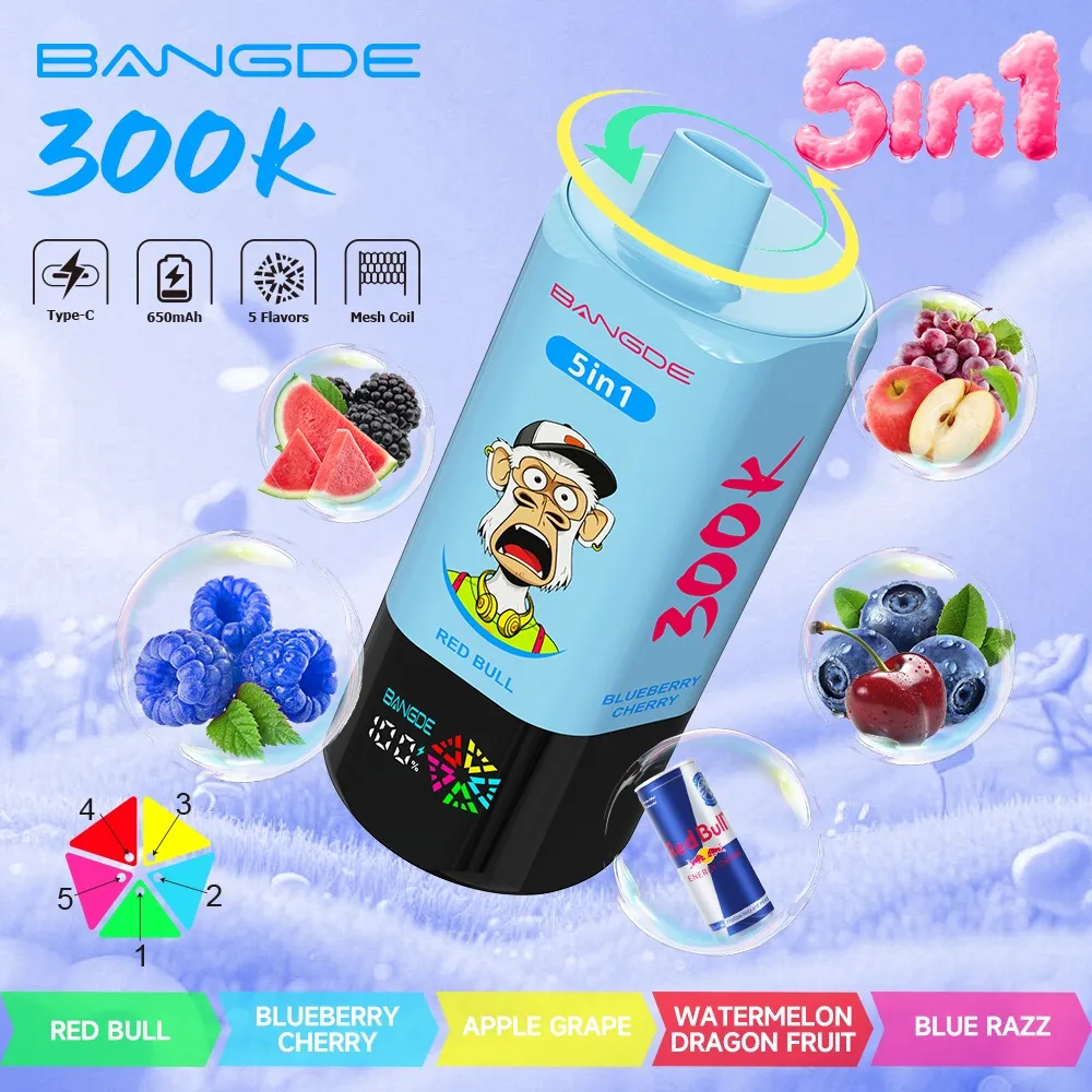 Bang DE 300k puffs5-in-1 Disposable Vape - Image 12