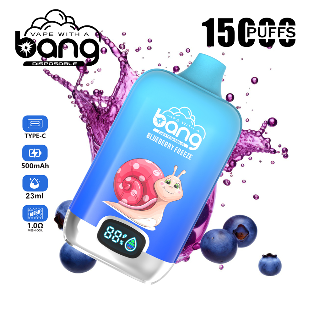 Bang Digital Box 15k Puff Disposable Vape - Image 2