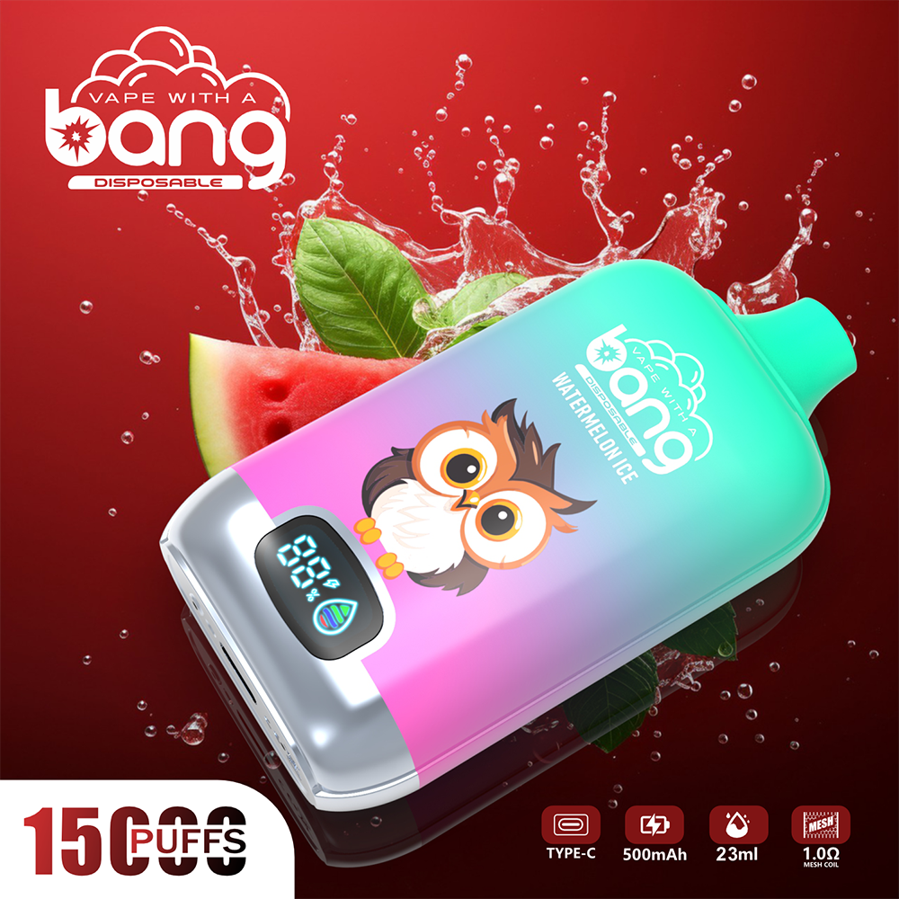 Bang Digital Box 15k Puff Disposable Vape - Image 5