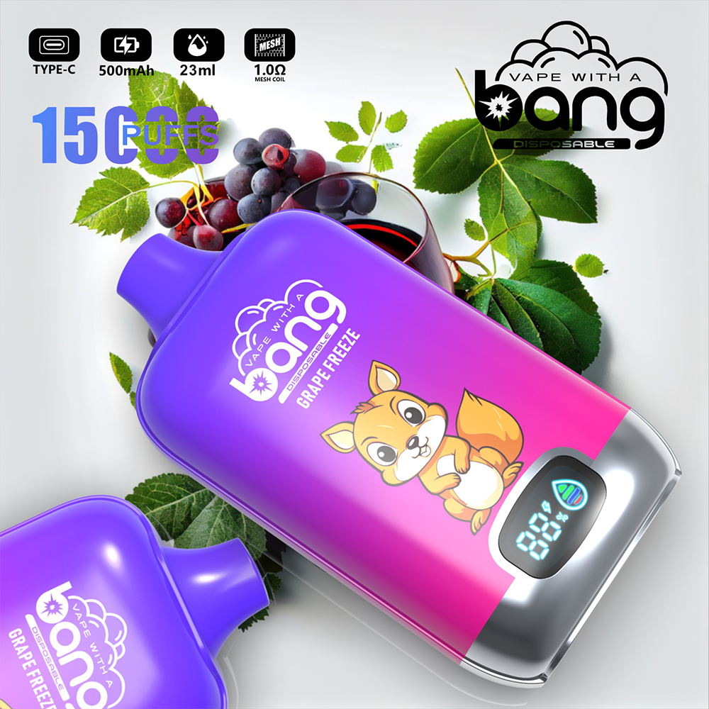 Bang Digital Box 15k Puff Disposable Vape - Image 6
