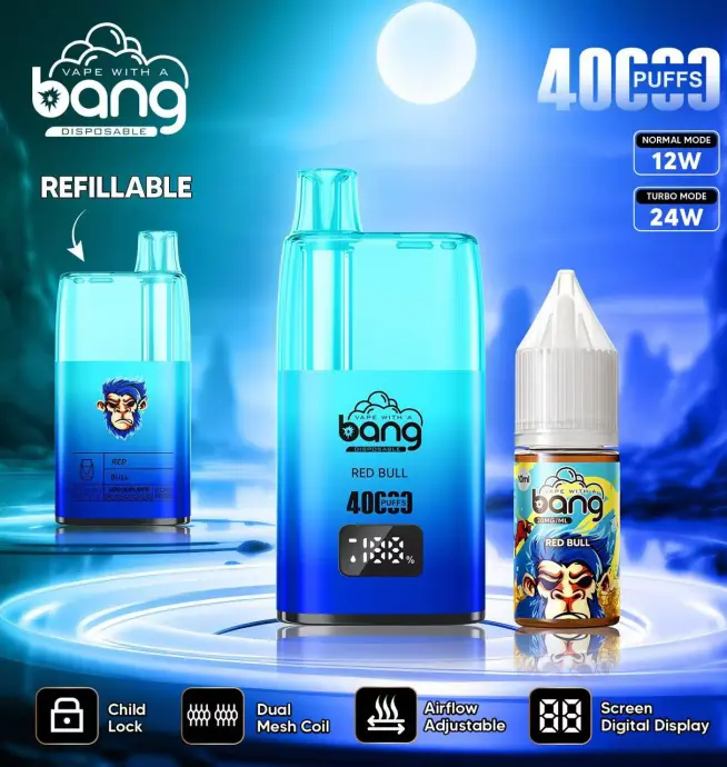 Bang 40000 40K Puffs Vape LED Digital Display - Image 7