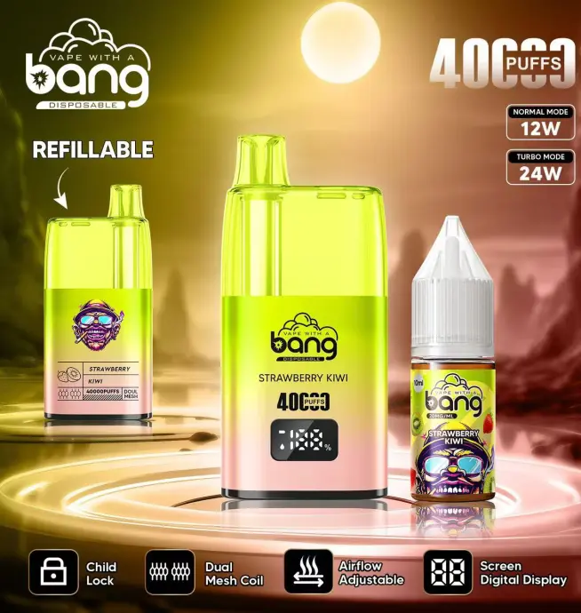 Bang 40000 40K Puffs Vape LED Digital Display - Image 6