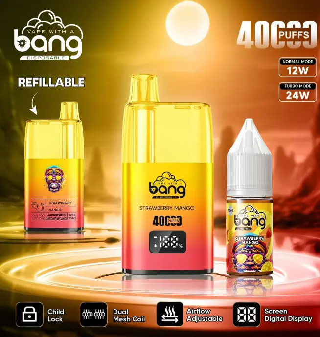 Bang 40000 40K Puffs Vape LED Digital Display - Image 5