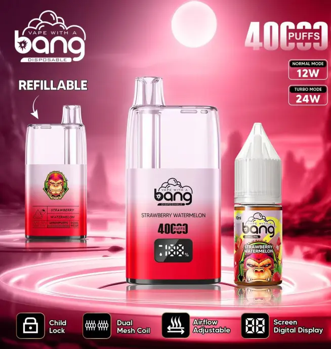 Bang 40000 40K Puffs Vape LED Digital Display - Image 4