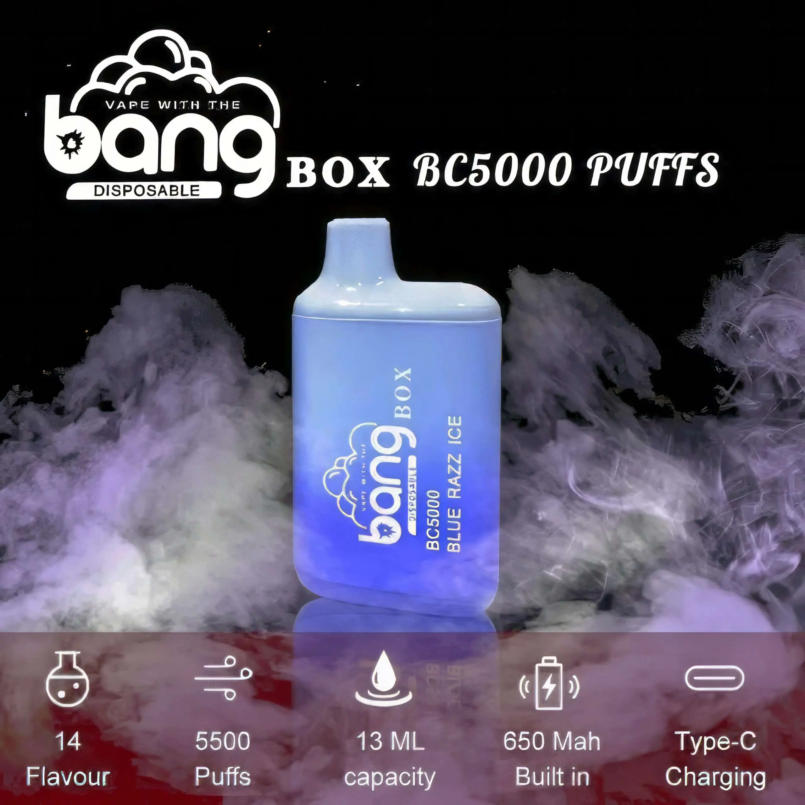 Wholesale Bang Vaper box BC5000 Puffs Vape