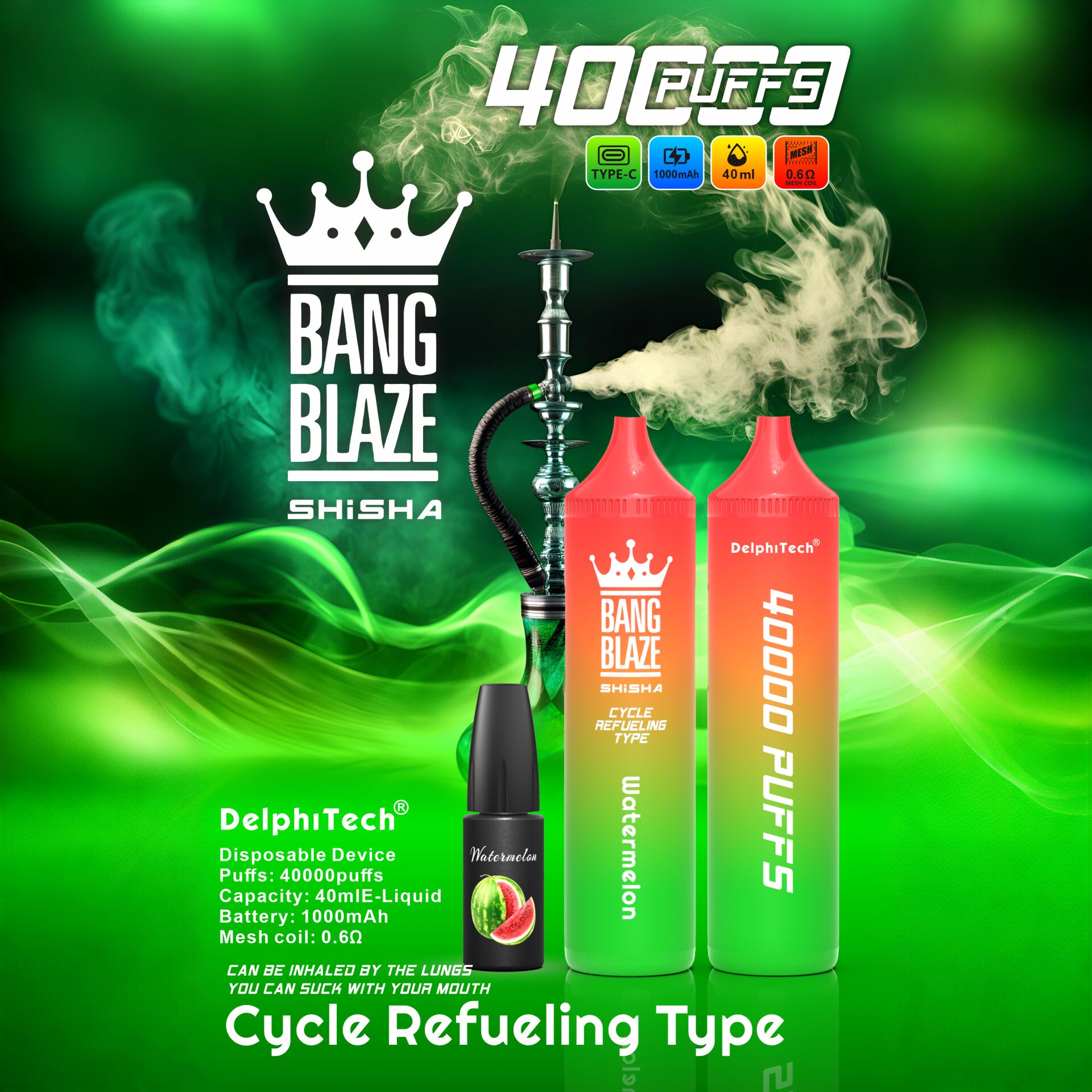 Bang Blaze 40k Puffs 2% 5% Nicotine - Image 3