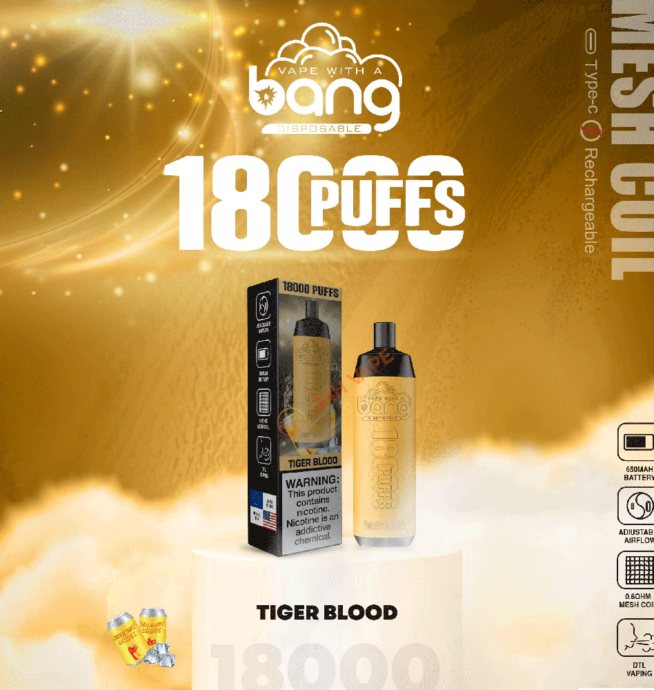 Bang Crown Bar 18000 Puffs 0% 2% 3% 5% Nicotine Disposable Vape - Image 11