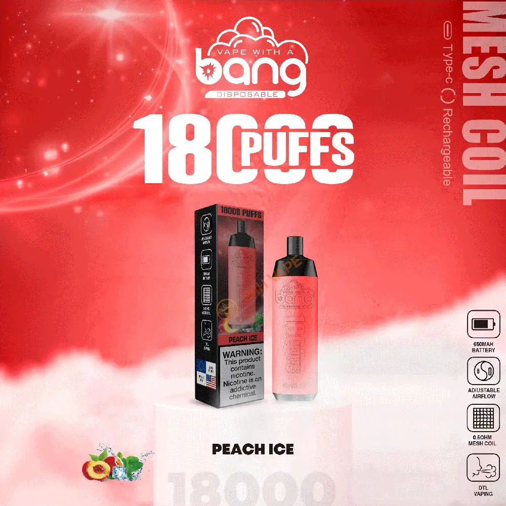 Bang Crown Bar 18000 Puffs 0% 2% 3% 5% Nicotine Disposable Vape - Image 5