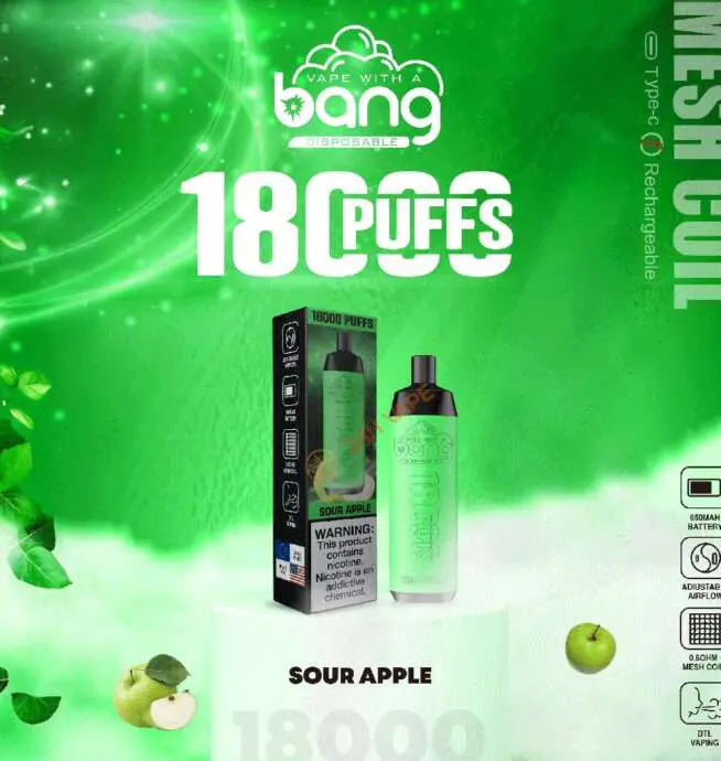 Bang Crown Bar 18000 Puffs 0% 2% 3% 5% Nicotine Disposable Vape - Image 8