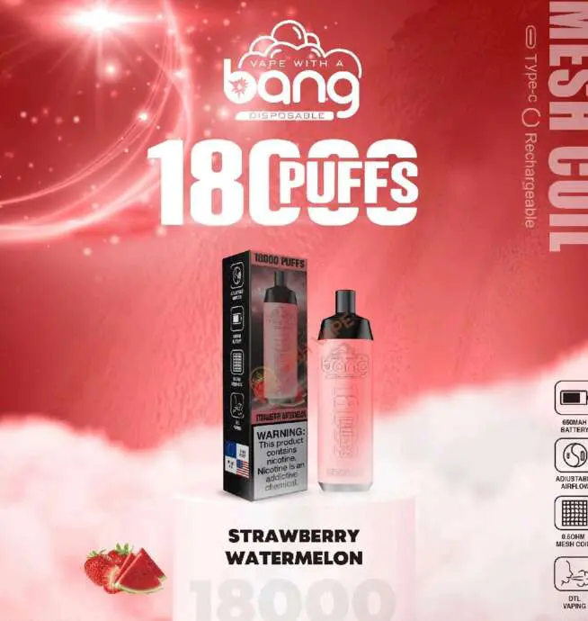 Bang Crown Bar 18000 Puffs 0% 2% 3% 5% Nicotine Disposable Vape - Image 10