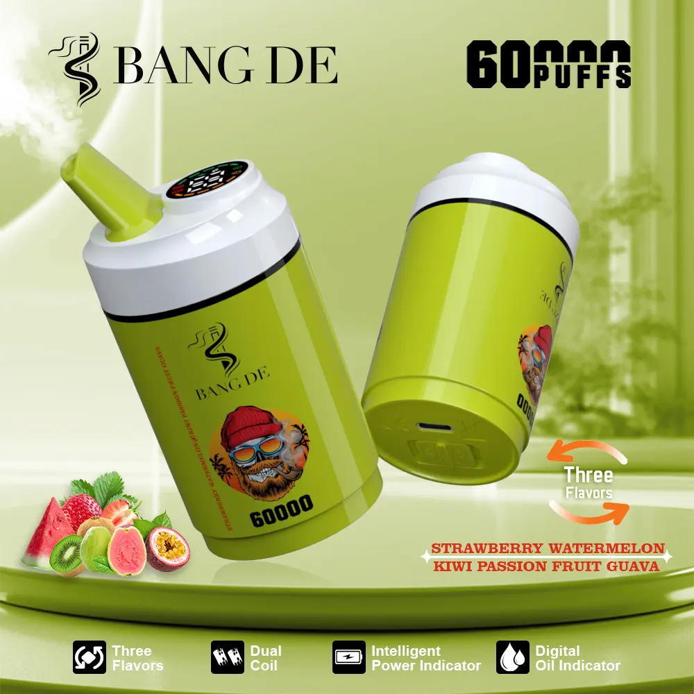 Bang DE 60000 60k Puffs 3 in 1 Flavor Disposable Vape - Image 8