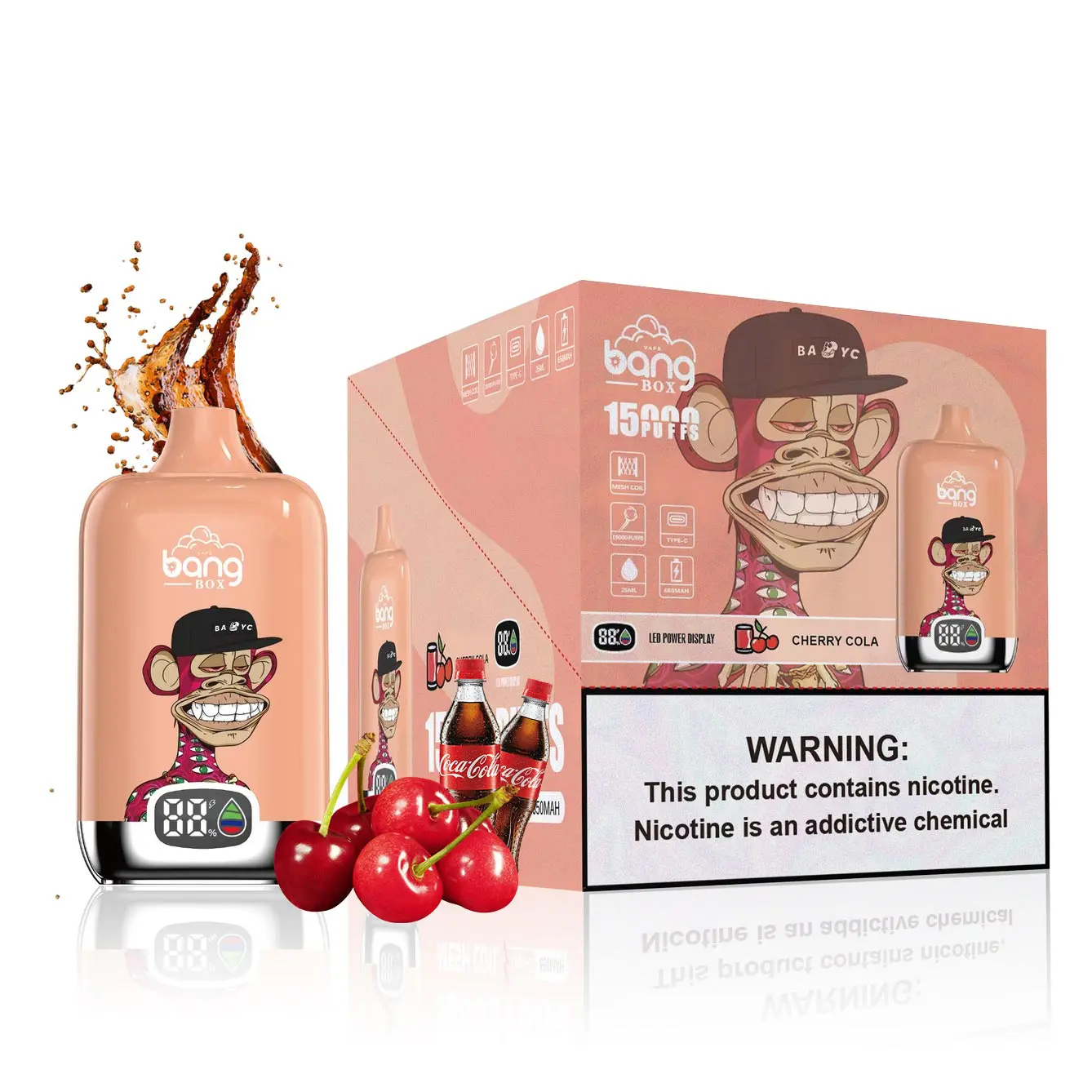 Bang King Smart Screen 15000 Puffs Disposable Vape - Image 5