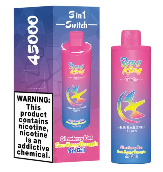 Bang King Triple 45000 Puffs Rechargeable Disposable Vape - Image 6
