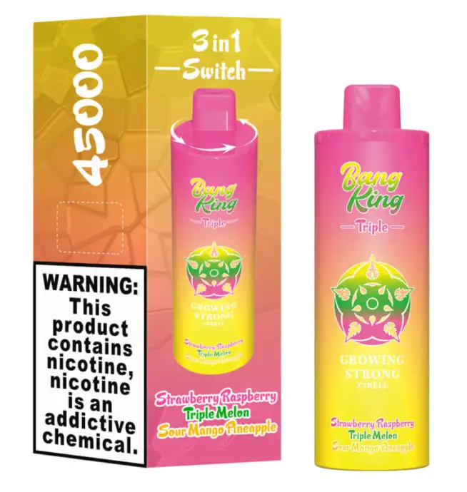 Bang King Triple 45000 Puffs Rechargeable Disposable Vape - Image 7