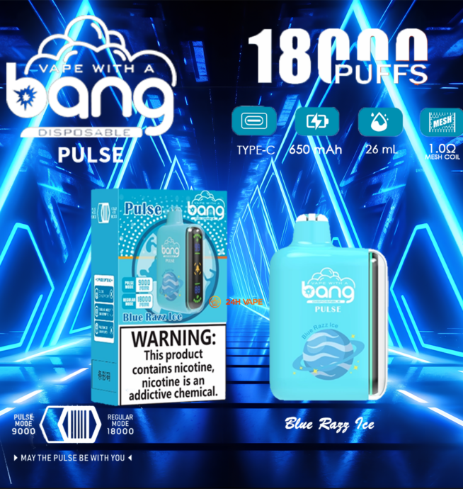 Bang Pulse 18000 Puffs Disposable Vape - Image 2