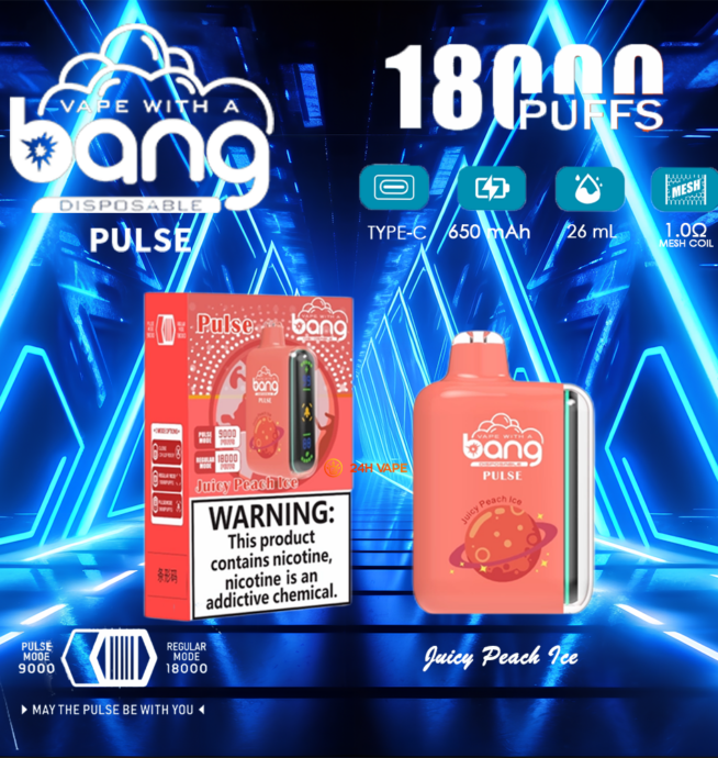 Bang Pulse 18000 Puffs Disposable Vape - Image 3
