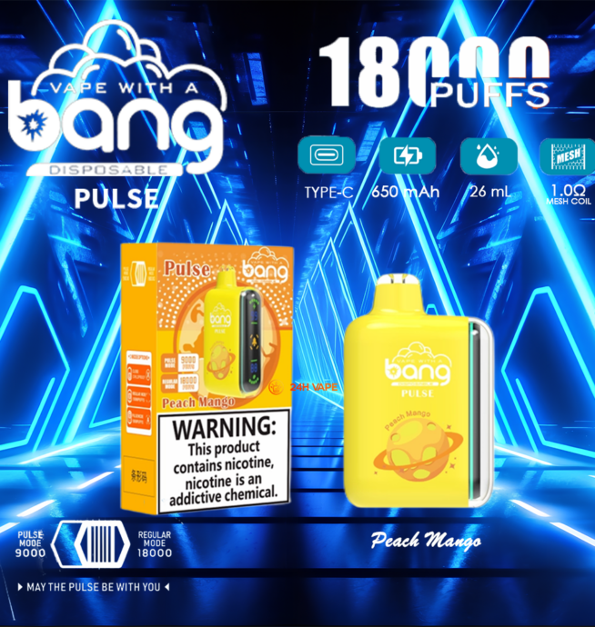 Bang Pulse 18000 Puffs Disposable Vape - Image 4