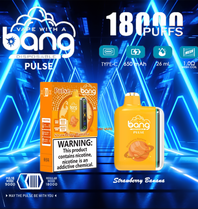 Bang Pulse 18000 Puffs Disposable Vape - Image 6