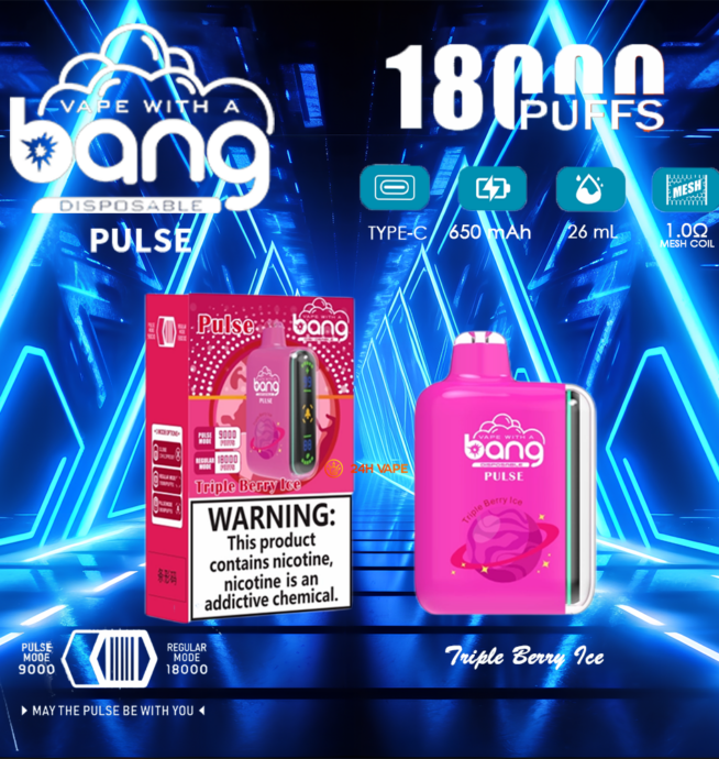 Bang Pulse 18000 Puffs Disposable Vape - Image 8