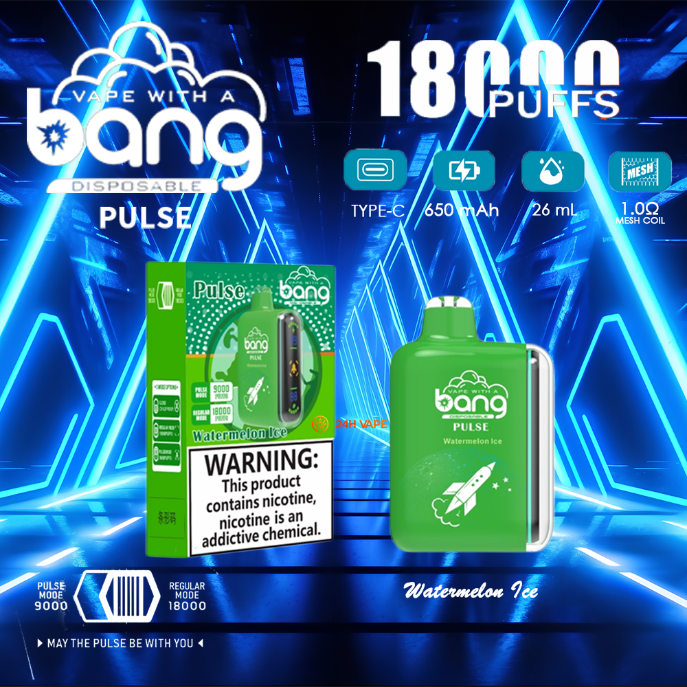 Bang Pulse 18000 Puffs Disposable Vape - Image 9