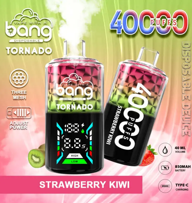 Bang Tornado 40K Puffs LED Display Disposable Vape - Image 4
